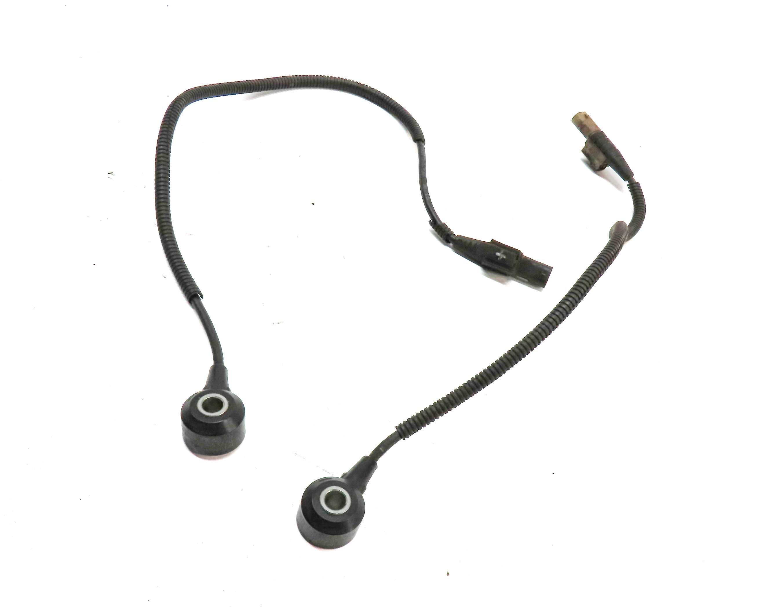 2016 AUDI A6 (C7) 3.0L SUPER (CREC) ENGINE MOTOR KNOCK WIRE SENSOR SET/2 — exact item pictured
